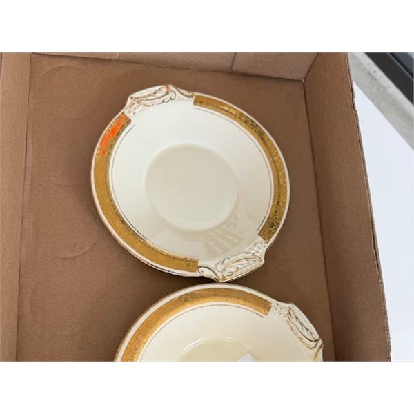 2 Burleigh ware 6 inch candy dishes