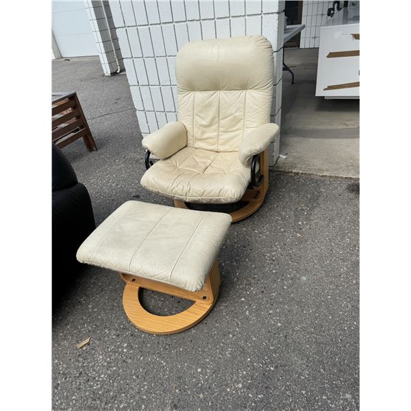 Chair and ottoman
