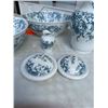 Image 4 : CT Maling England 1893/94 pitcher two basins soap, dishes, toothbrush holder, one small chip in one 