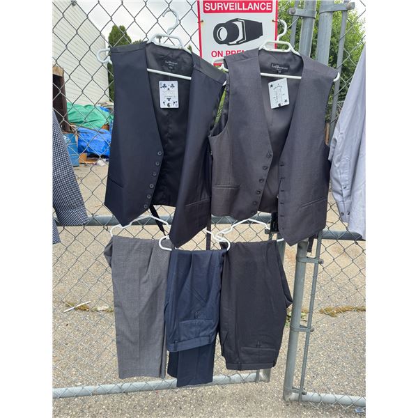 Assorted vests 42 regular and dress pants