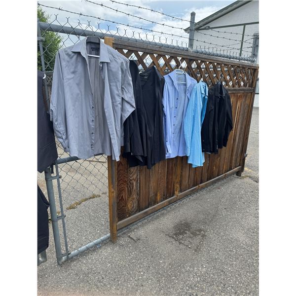 Assorted dress shirts, size 17, Ish