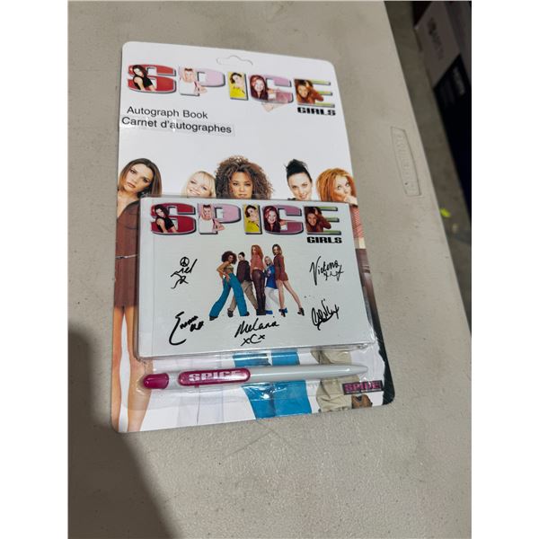 Spice Girls autograph book