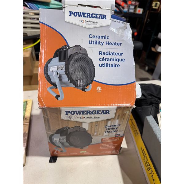 Ceramic utility heater