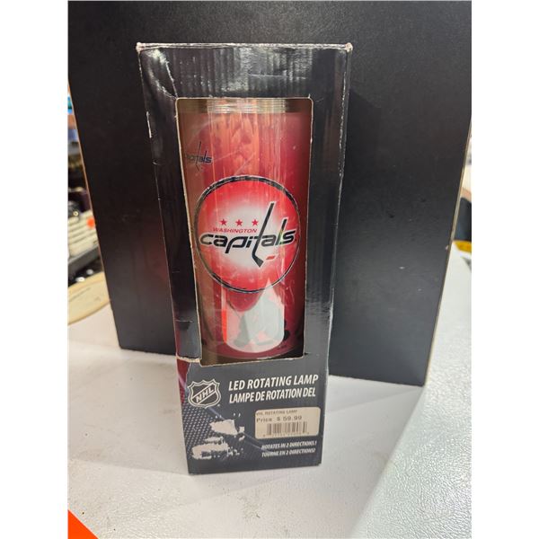 Washington Capitals LED rotating lamp