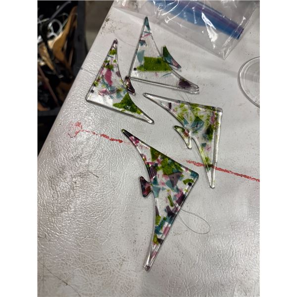 Fish decor wind chimes