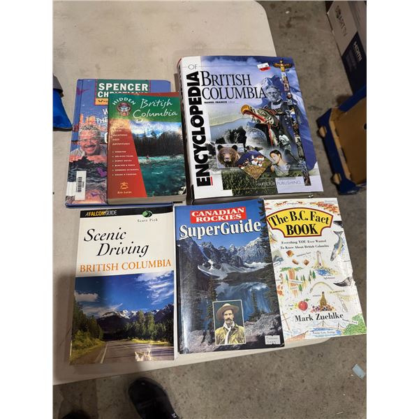 British Columbia scenic driving in other books