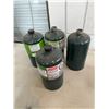 Image 1 : Coleman propane  bottles half full