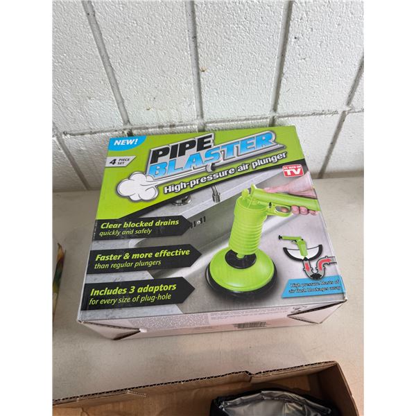 Pipe blaster high-pressure air, LANGE