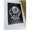 Image 1 : Native pride tin sign