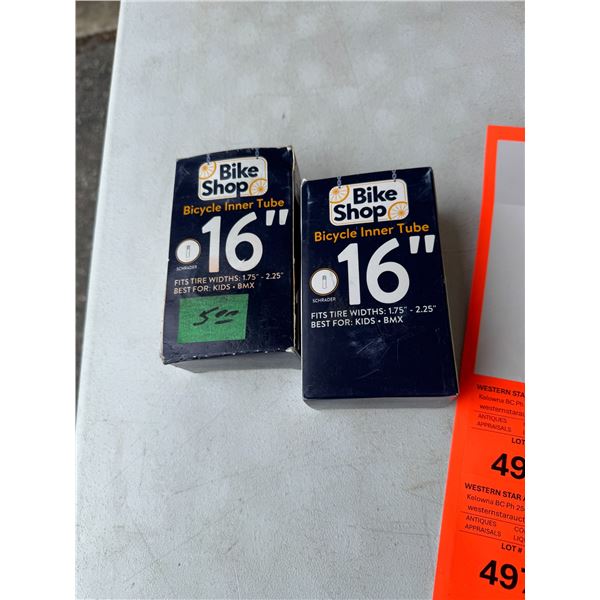 16 inch bicycle inner tubes