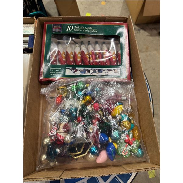 Vintage Christmas decorations