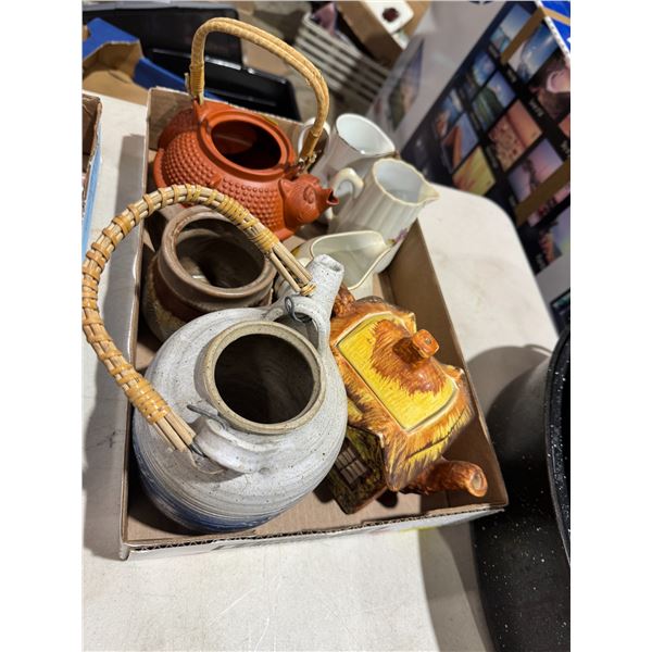 Teapots, etc.