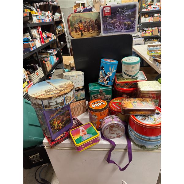 Collectible tins