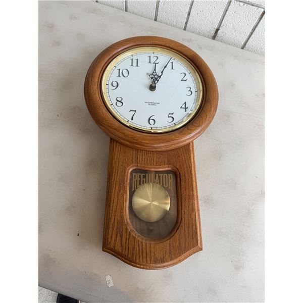 Bulova Westminster quartz  regulator clock