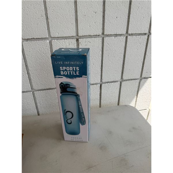 Live infinitely water bottle