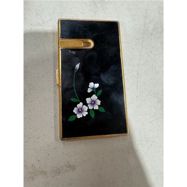 Signed cigarette and lighter case combo, Japan