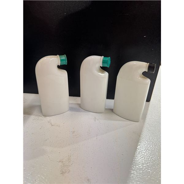 Odol and other antique mouthwash containers