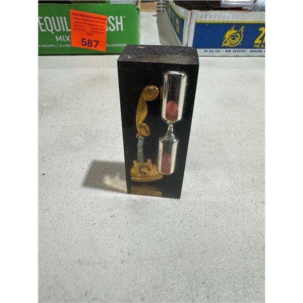 Vintage telephone timer
