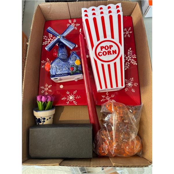 Home decor and popcorn containers