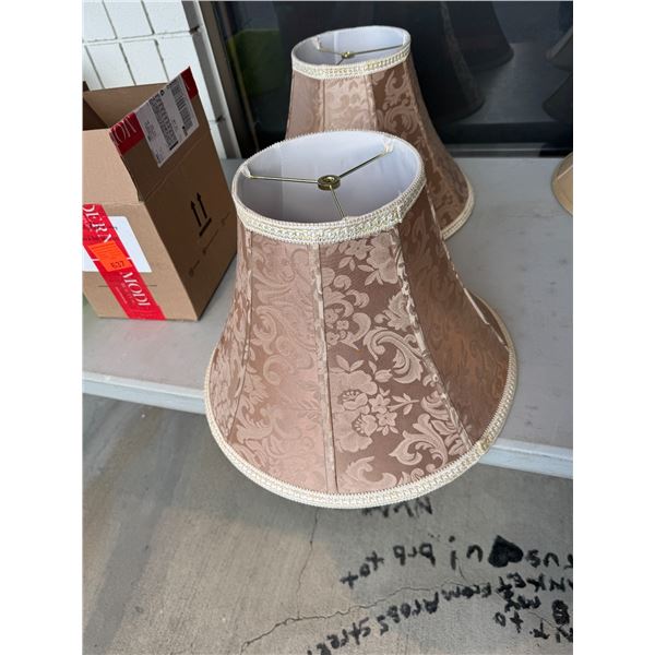 Pair lampshades