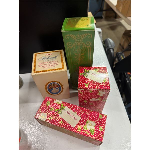 Vintage Avon bath, foams and soaps