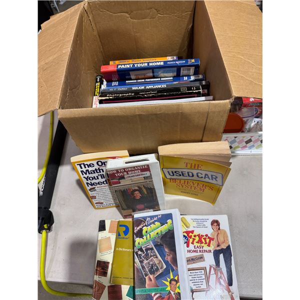 Assorted books