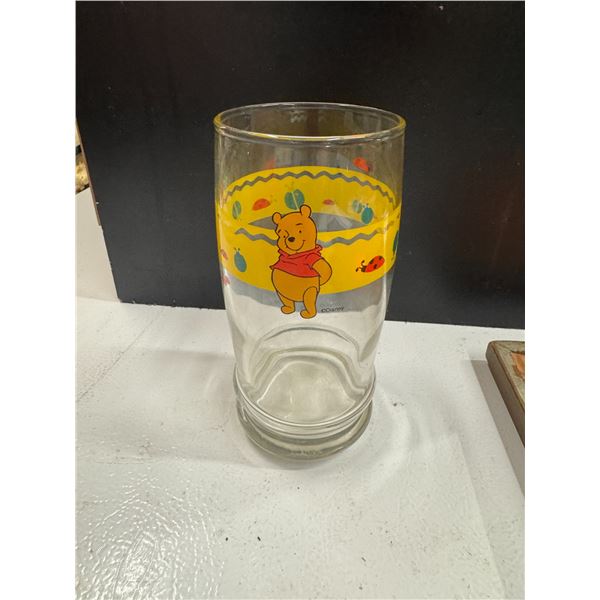 Disney Pooh bear glass