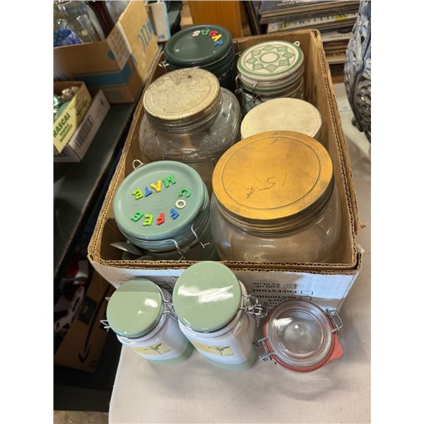 Canisters and jars