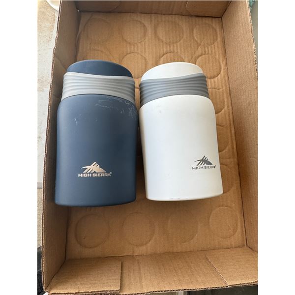 High Sierra thermoses