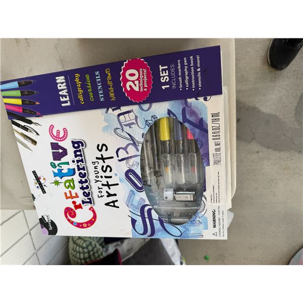 Craft lettering kit