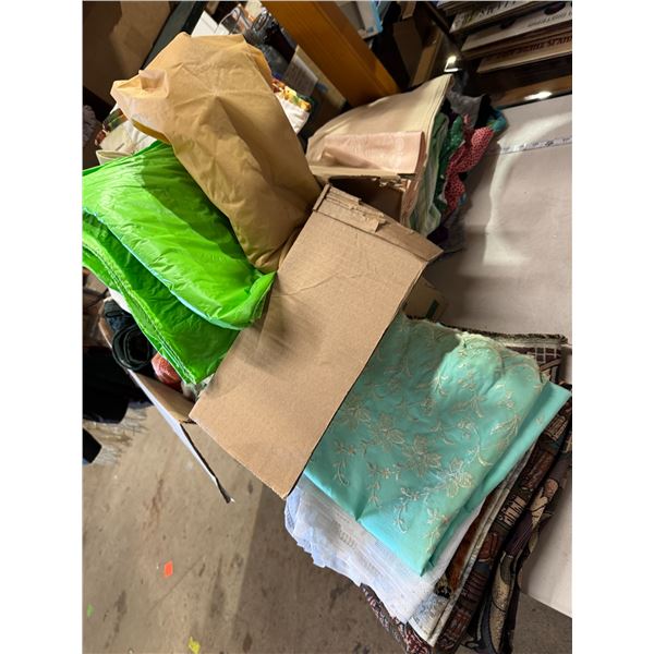 Material and linens