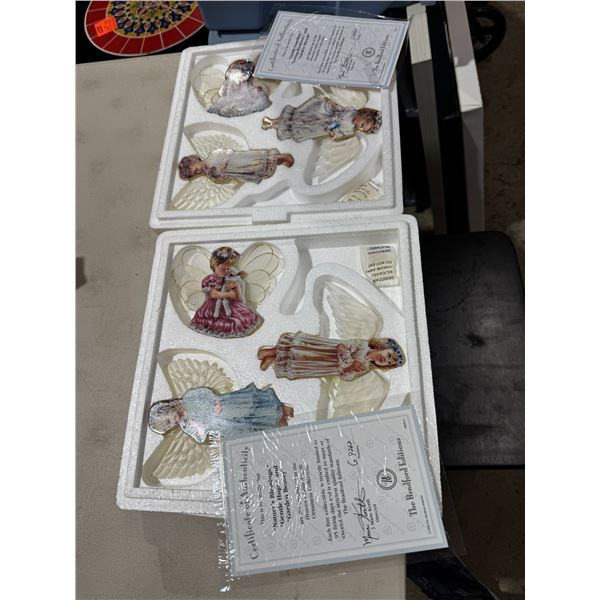 Angel ornaments with certificate of authenticity