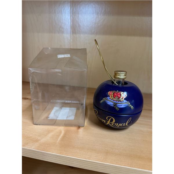 Sealed crown royal ornament must have valid ID