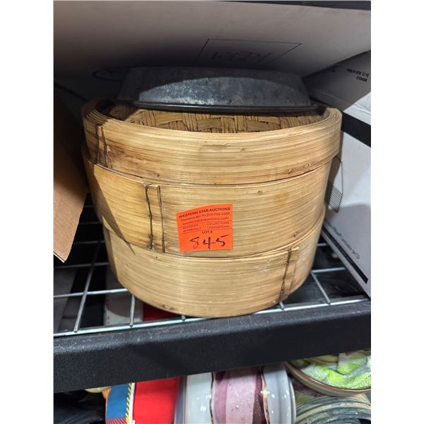 Bamboo container