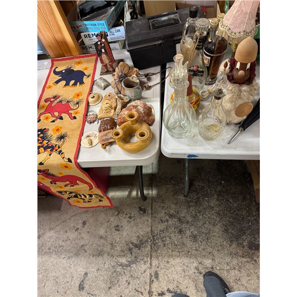 Pottery, decor, and other items