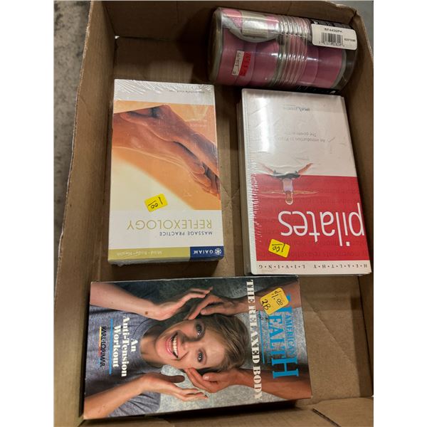 Health VHS's and weights