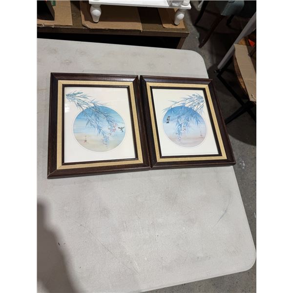 John Cheng framed hummingbird