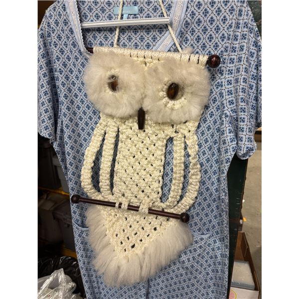 Macramé Owl