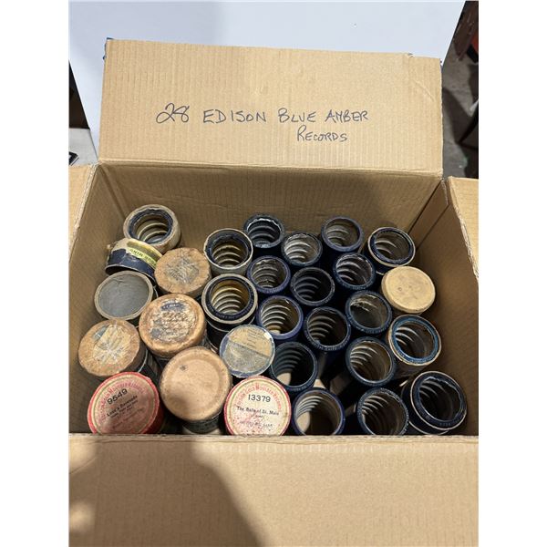 Edison Blue, Amber records
