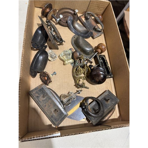 Vintage handles and pulls