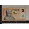 Image 1 : 2022 NIGERIA 5 NAIRIA CRISP UNC POLYMER, COLORIZED