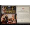 Image 1 : 2007 US PRESIDENTIAL DOLLAR 4 COIN PF SET WITH BOX