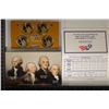 Image 2 : 2007 US PRESIDENTIAL DOLLAR 4 COIN PF SET WITH BOX