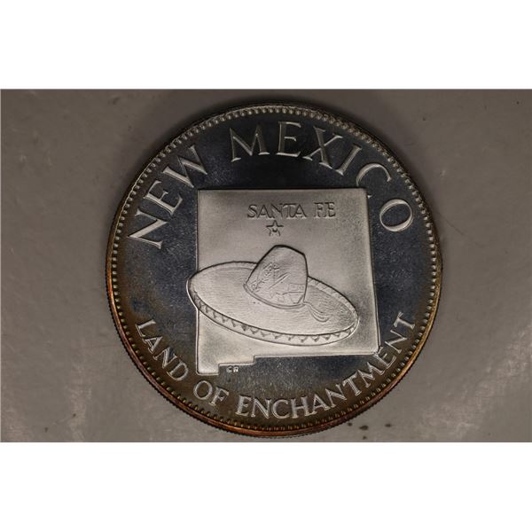 .51 OZ PROOF SETERLING SILVER "NEW MEXICO" STATE