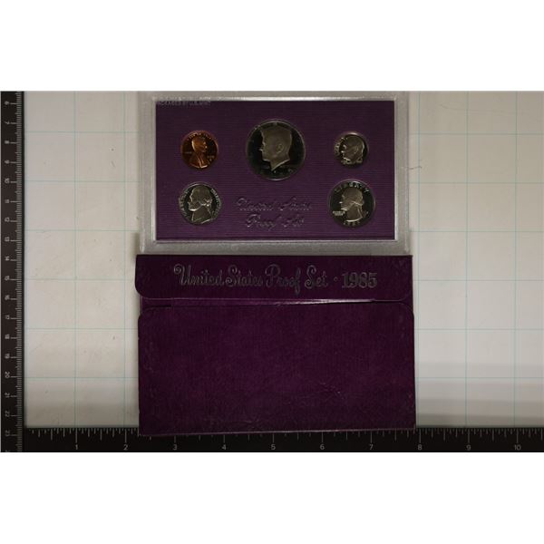 1985 US PROOF SET (WITH BOX)