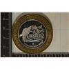 Image 2 : CASINO $10 SILVER TOKEN (UNC) ISLE OF CAPRI CASINO