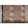 Image 1 : 6-1958 ISRAEL 10 LIROT BILLS