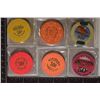 Image 1 : 6-50 CENT PLASTIC CASINO CHIPS:KEWADIN, SOARING