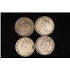 Image 2 : 1938, 39, 41 & 1944 GREAT BRITAIN SILVER 6 PENCE