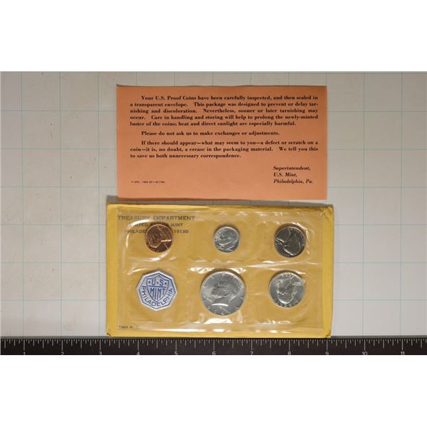 1964 US SILVER PROOF SET (WITH ENVELOPE)